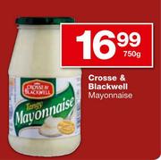 Crosse & Blackwell Mayonnaise-750gm