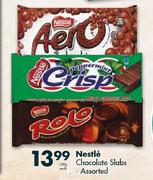 Nestle Chocolate Slabs Assorted-150g Each