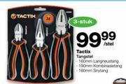 Tactix Tangstel (3-Stuk) Per Stel