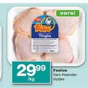 Festive Vars Hoenderdytjies Per Kg 