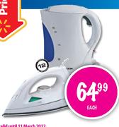 Logik Kettle Or Iron Each