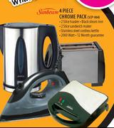 Sunbeam Chrome Pack-4Pcs