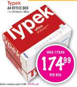 Typek A4 Officce Box-5 x 500 Sheets Per Box