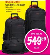 Fusion Sport Trolley Brown-70cm Each