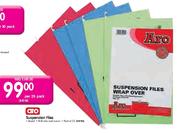 Aro Suspension Files-per 25 pack