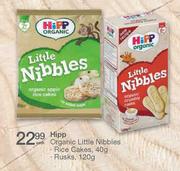 Hipp Organic Little Nibbles (Rice Cakes-40g/Rusks-120g)-each