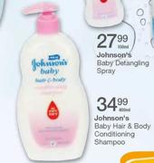 Johnson's Baby Hair & Body Conditioning Shampoo-400ml