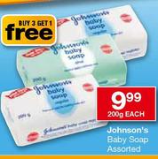 Johnson's Baby Soap-200g Each