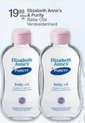 Elizabeth Anne's & Purity Baba-Olie - 200ml Elk