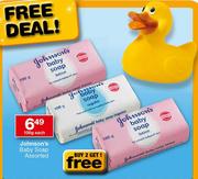 Johnson's Baby Soap-100gm Each