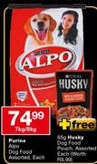 Purina Alpo Dog Food-7kg/8kg Each