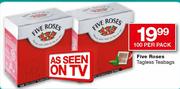 Five Roses Tagless Teabags-100 Per Pack