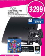 PS3 160GB Console Plus Olympics Game