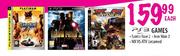 PS3 Games Saints Row 2/Iron Man 2/Man VS ATV Untamed-Each