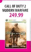 XBOX 360 Games Call Of Duty 2 Modern Warfare