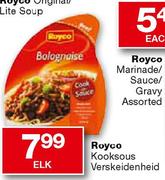 Royco Kooksous Verskeidenheid-elk