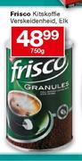 Frisco Kitskoffie Verskeidenheid, Elk-750g