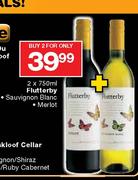Flutterby Sauvignon Blanc/Merlot-2x750ml