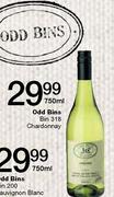 Odd Bins Bin 318 Chardonnay-750ml