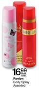 Revlon Body Spray Assorted-90ml Each