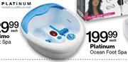 Platinum Ocean Foot Spa-Each 