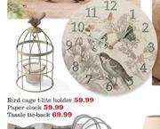 Bird Cage T-Lite Holder