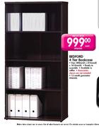 Bedford 4 Tier Bookcase-Each