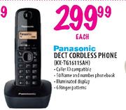 Panasonic Dect Cordless Phone (KX-TG1611SAH)