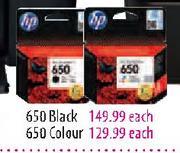 HP 650 Black-each