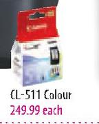 Canon CL-511 Colour-each