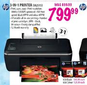 HP 3-in-1 Printer (IA2515)
