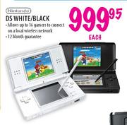 Nintendo DS White/Black-Each