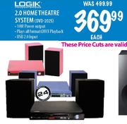 Logik 2.0 Home Theatre System-Each