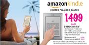 Amazon Kindle E-Reader Touch WiFi-6"Each