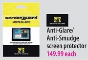 Anti Glare/Anti Smudge Screen Protector-Each