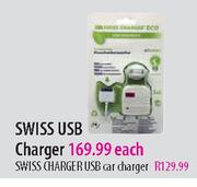 Swiss USB Charger-Each