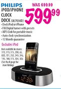 Philips iPod/iPhone Clock Dock(AJ7030D)