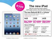 The New iPad With WiFi + Cellular-16GB