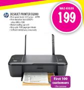 HP Deskjet Printer D2000