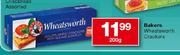 Bakers Wheatsworth Crackers-200g Each