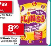 Willards Flings - 150gm Elk