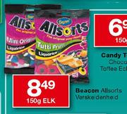 Beacon Allsorts Verskeidenheid-150g Elk
