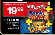 Beacon Chocolate Bars Assorted-5's