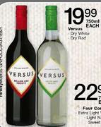 Versus Dry Red - 750ml Each