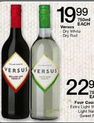 Versus Dry White - 750ml Each