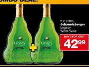 Johannisberger Legacy White Wine - 2 x 750ml