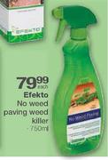 Efekto No Weed Paving Weed Killer-750ml Each
