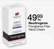 Neutrogena Frangrance Free Hand Cream-56g
