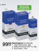 Neutrogena Anti-Wrinkle Daily Moisturiser SPF 15-39g