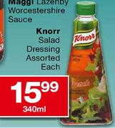 Knorr Salad Dressing Assorted-340ml Each